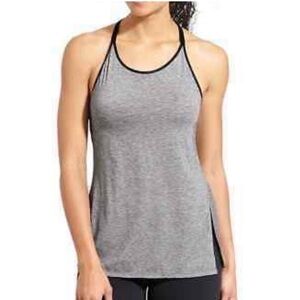 Athleta Women’s Gray Jersey-Knit Stretch Hip Knot Detail Size XXS